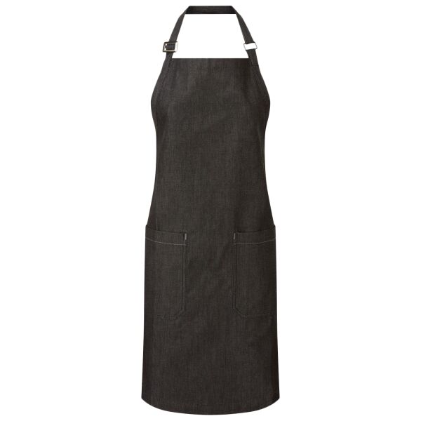 Premier Fairtrade Organic Cotton Denim Bib Apron Thumbnail