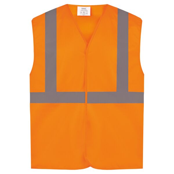 Hi-vis railway waistcoat class 2 (HVW118PE) Thumbnail