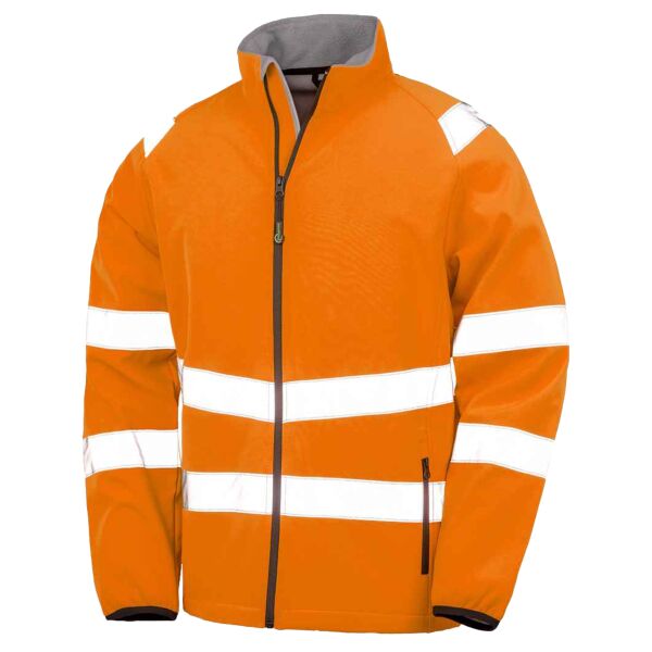Result Recycled Printable Safety Soft Shell Jacket Thumbnail