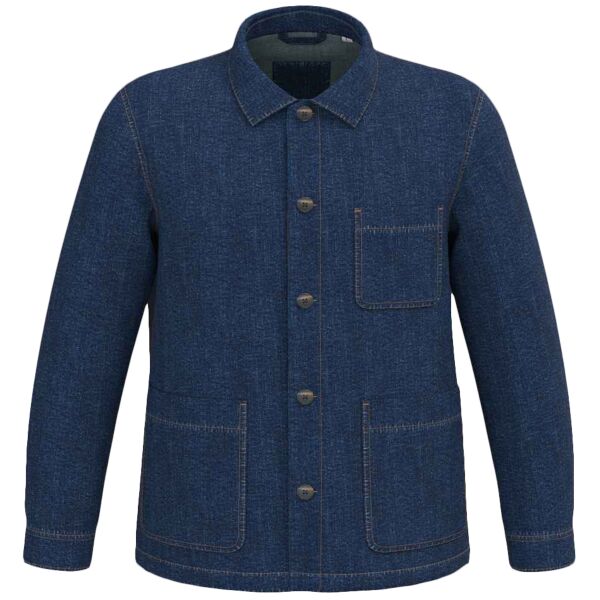 Native Spirit Unisex Dropped Shoulder Denim Jacket Thumbnail