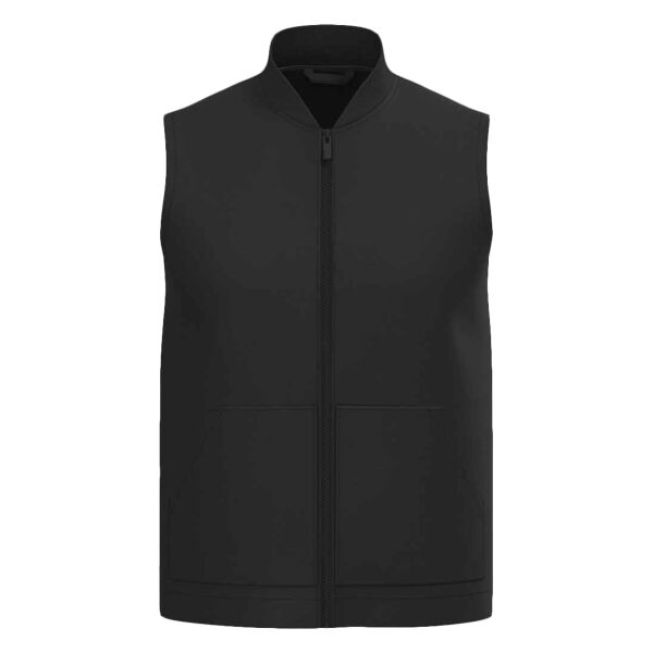 Native Spirit Unisex Twill Bodywarmer with Varsity Collar Thumbnail