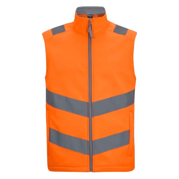 Regatta High Visibility Pro Contract Ablaze Soft Shell Bodywarmer Thumbnail