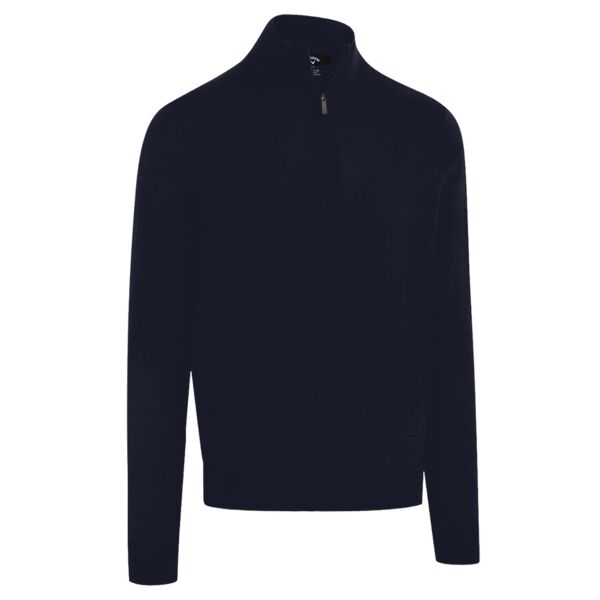 1/4-zip merino blend sweater Thumbnail