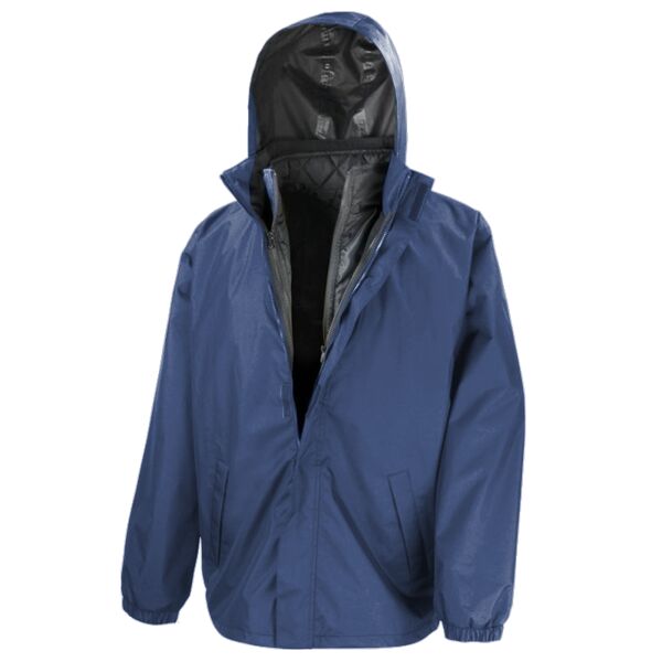 Core 3-in-1 jacket with quilted bodywarmer Thumbnail