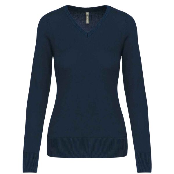 Ladies' V-neck jumper Thumbnail
