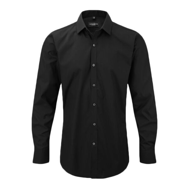 Russell Athletic Collection Long Sleeve Ultimate Stretch Shirt Thumbnail