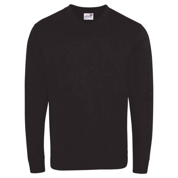 AWDis Academy Senior V Neck Sweatshirt Thumbnail