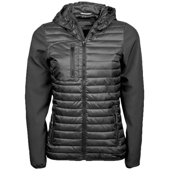 Ladies' Hooded Crossover Jacket Thumbnail