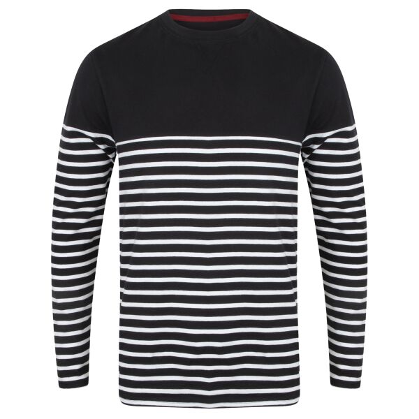 Long sleeve Breton striped T Thumbnail